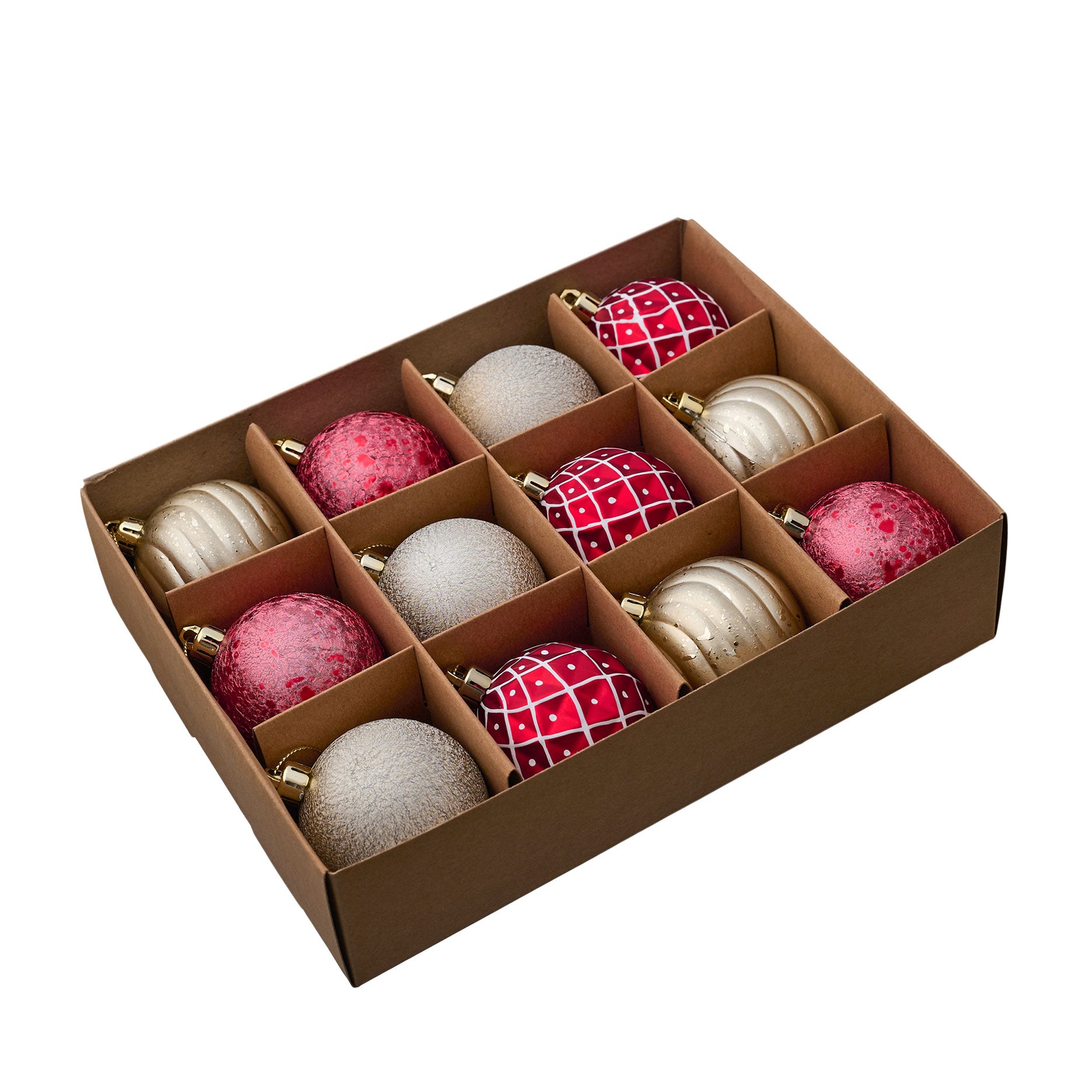 Julekugler Ø6 cm 12 stk.